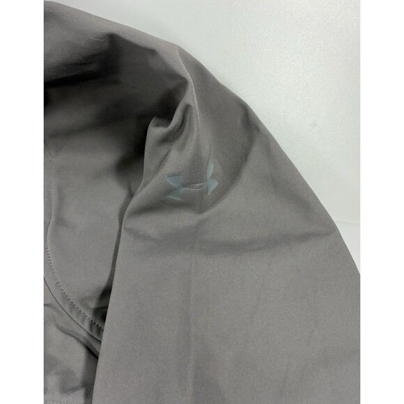 UVA-Wise Cavaliers Under Armour 2XL Grey Hooded Insulated Full Zip Jacket - Picture 10 of 12